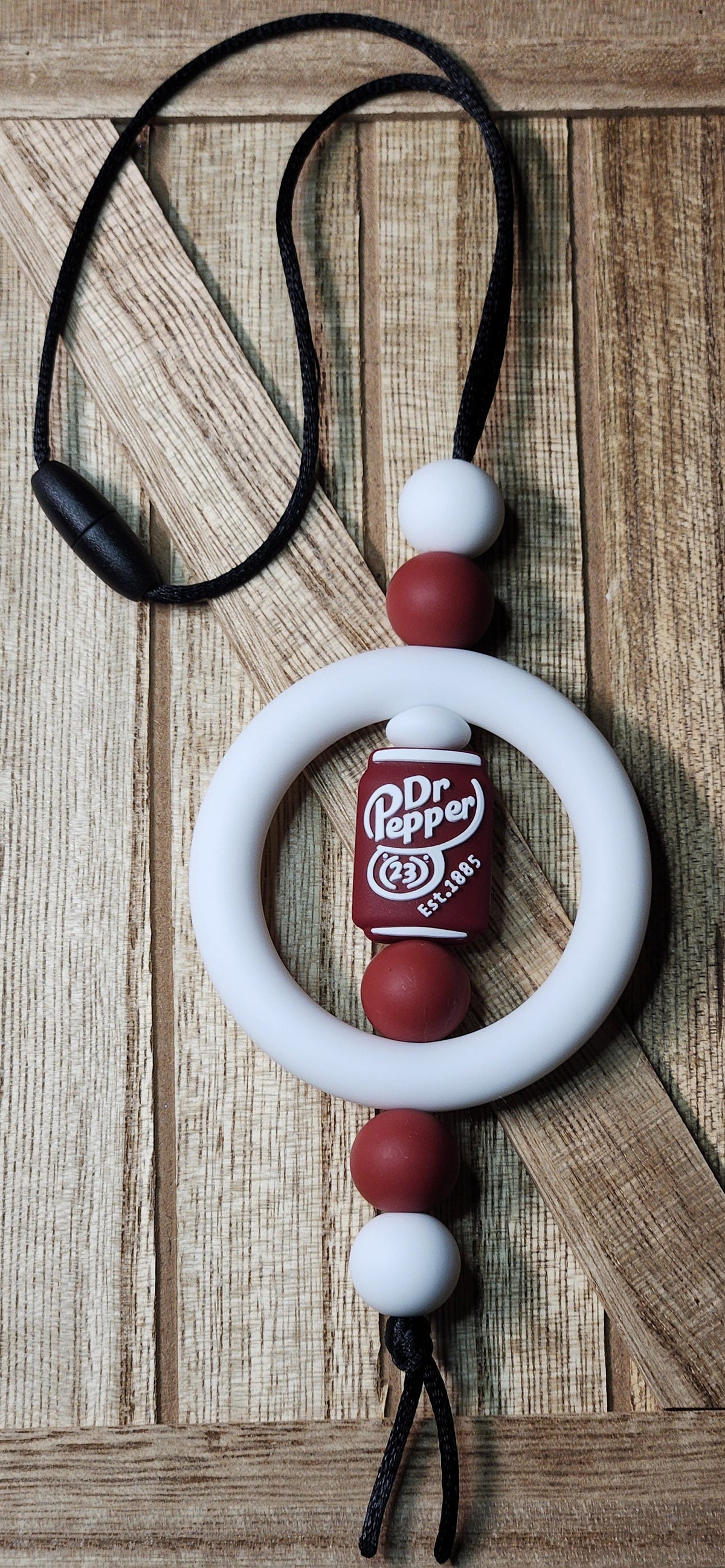 Pepper silicone beaded car hanger
