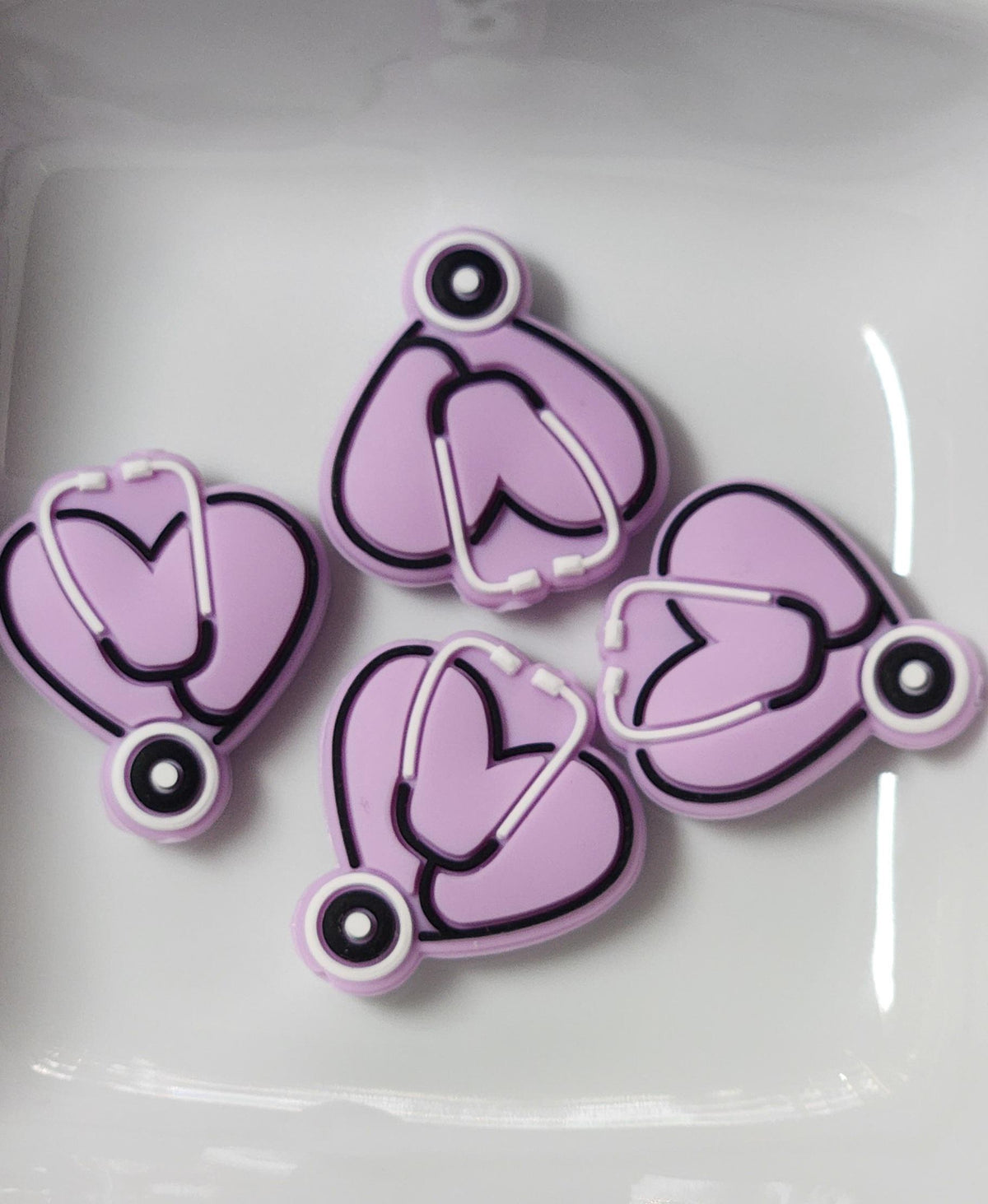 Nurse Themed Silicone focal beads