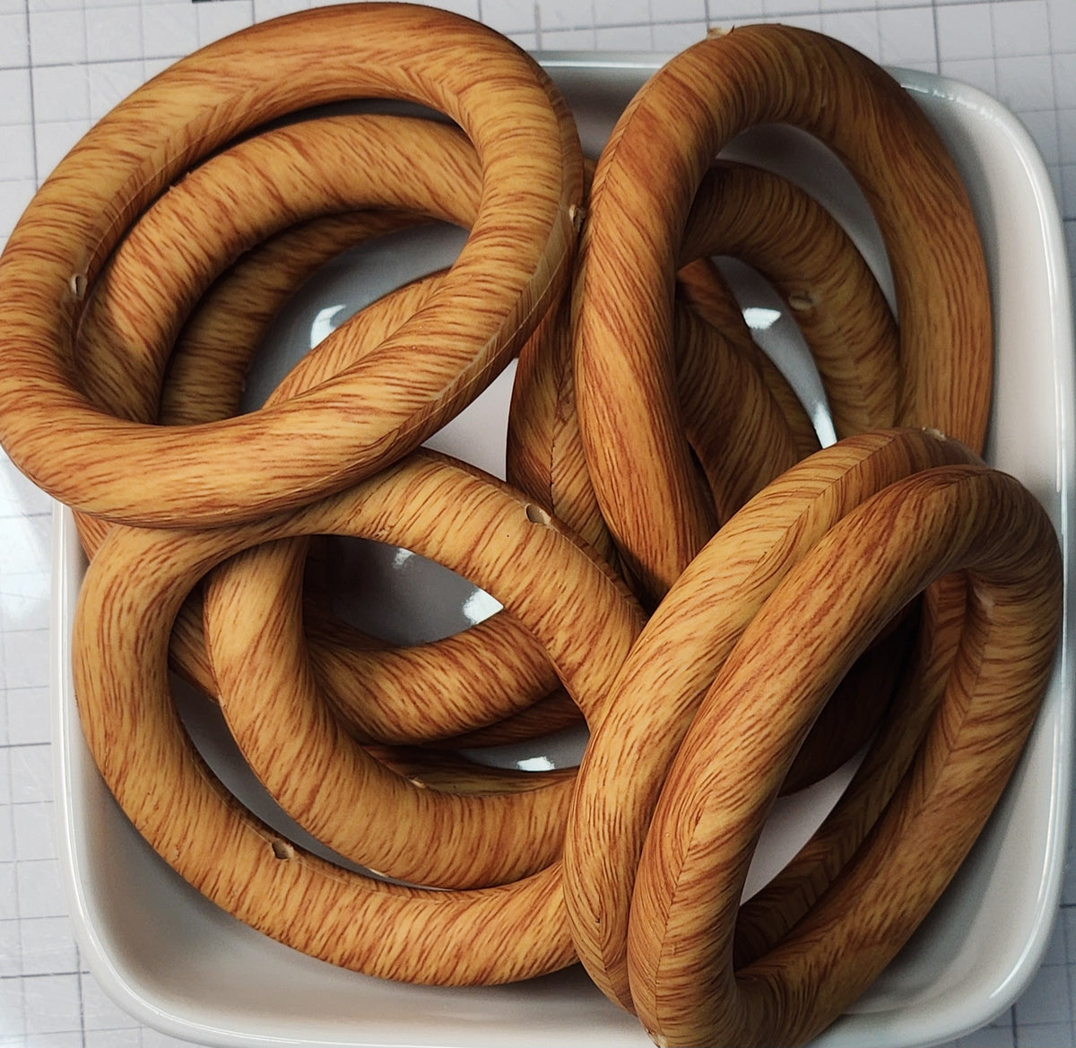 65 mm Silicone Rings patterned