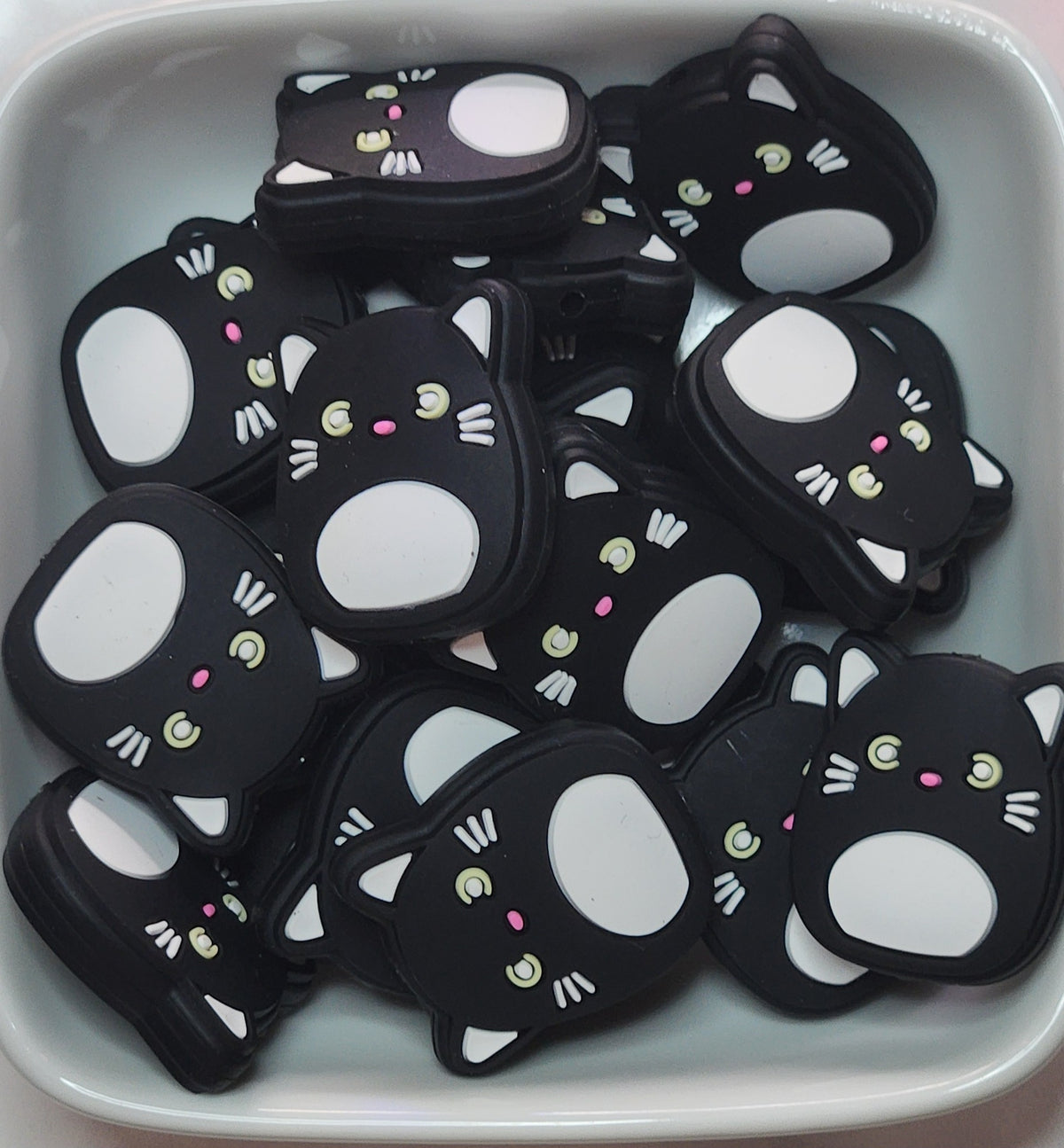 Squishmellow Themed silicone focal bead