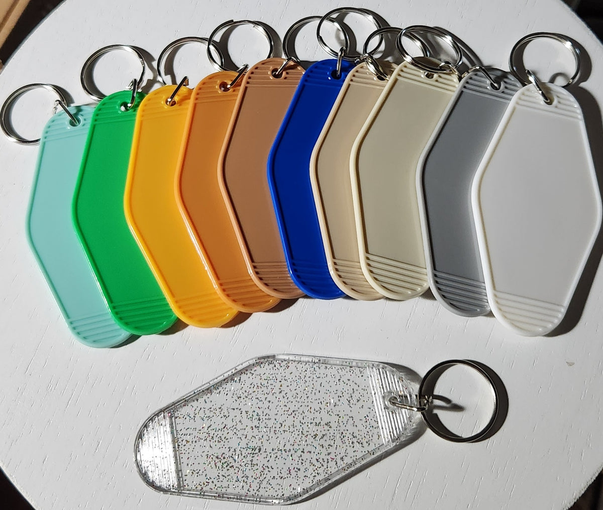 Acrylic hotel keychains