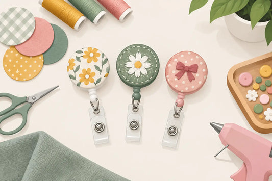 How to Make Badge Reels That Look Handmade