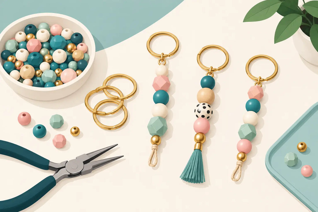 How to Use Key Rings for Beaded Keychains