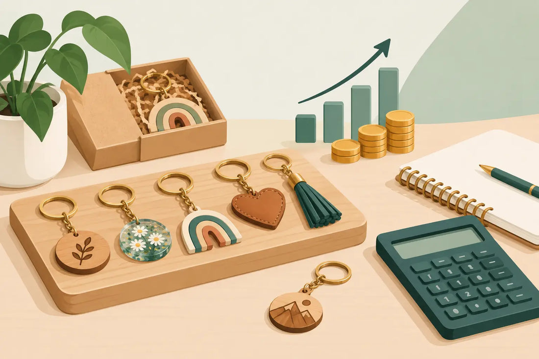How to Price Handmade Keychains for Profit
