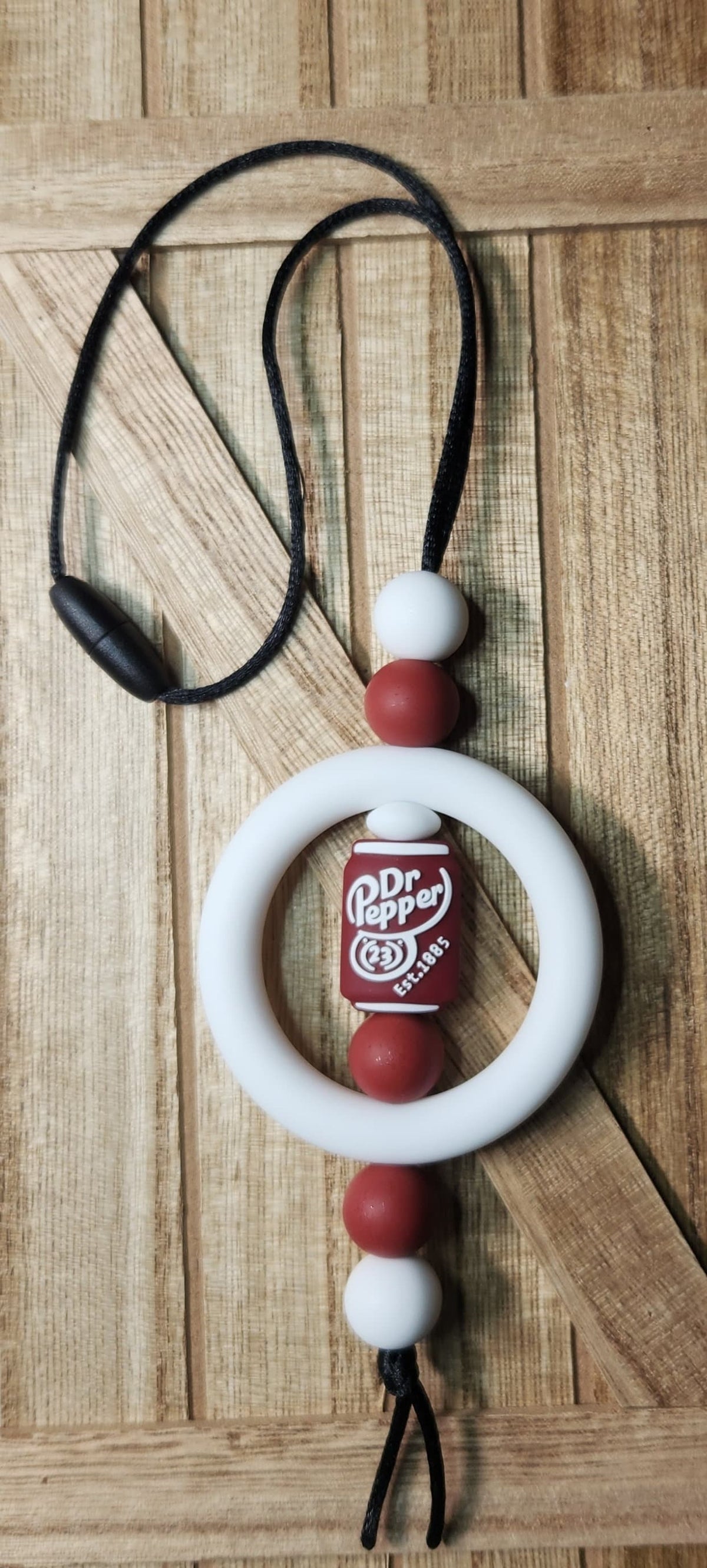 Pepper silicone beaded car hanger