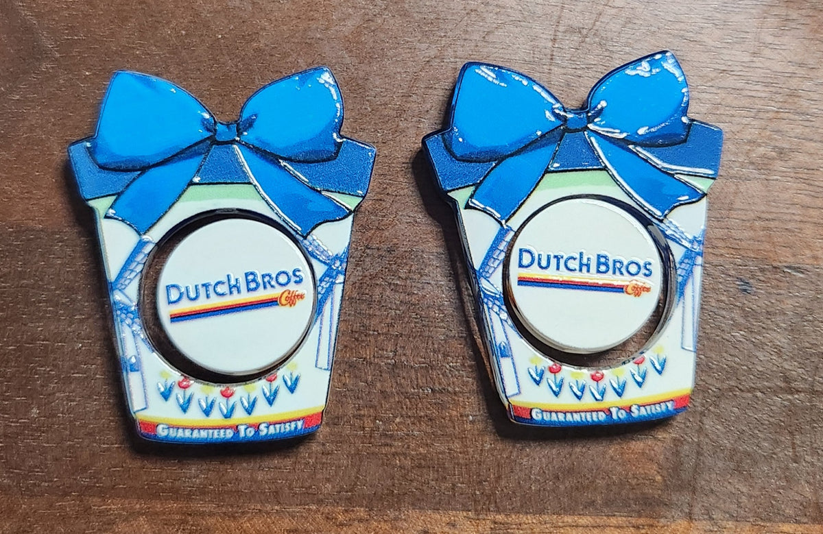 Acrylic Spinner focal beads