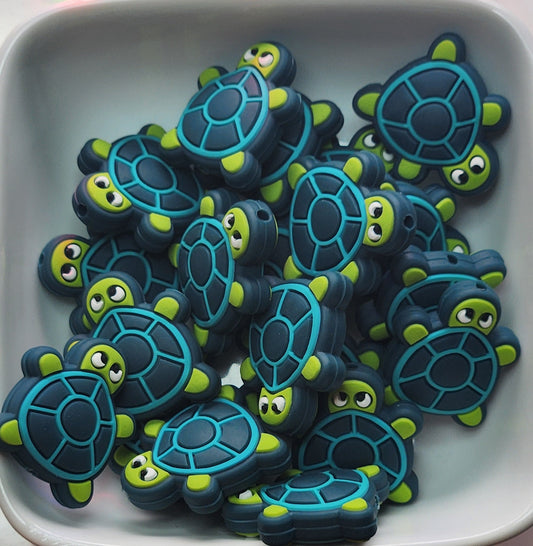Turtle Silicone focal bead