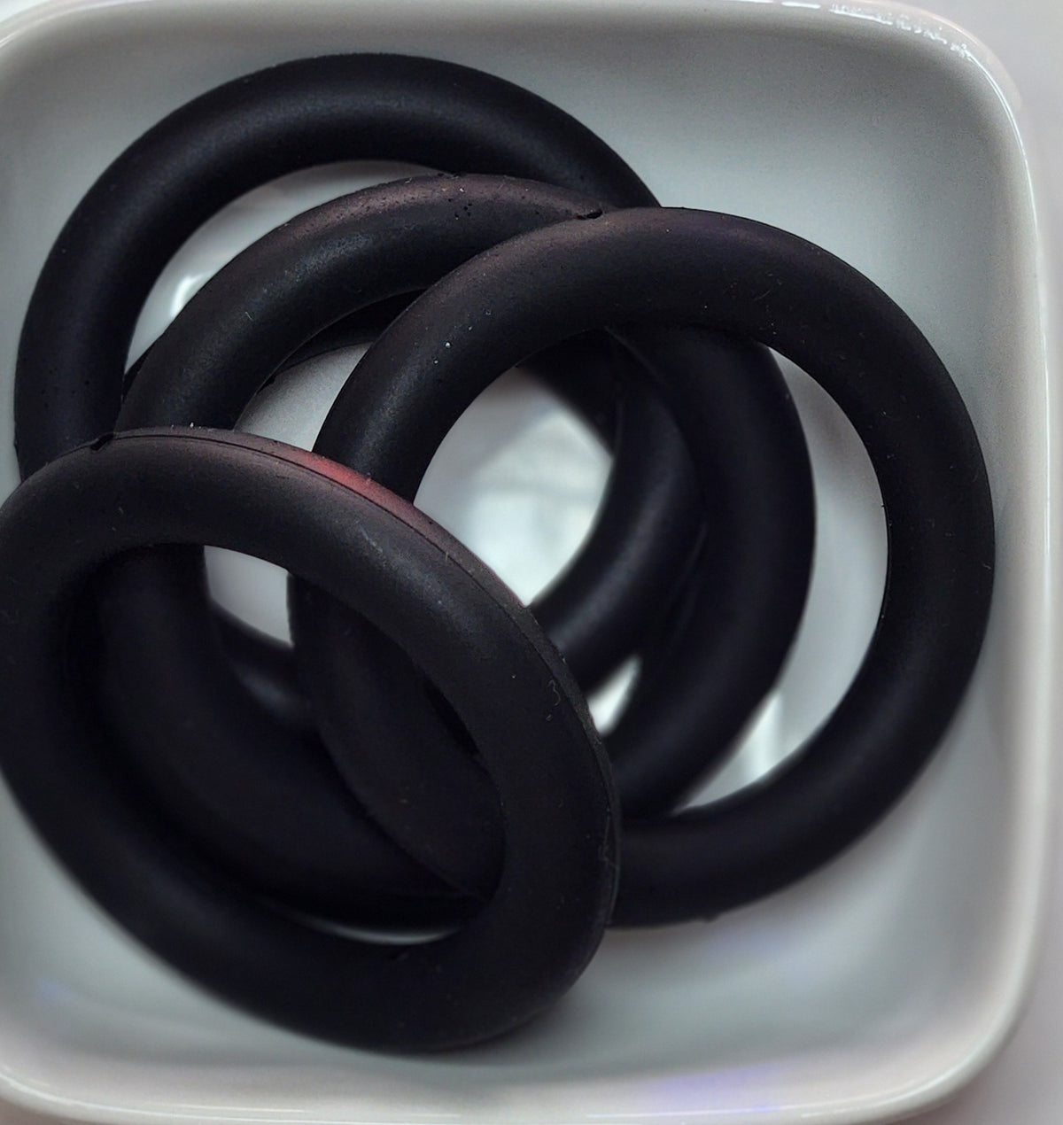 65 mm Silicone Rings solid
