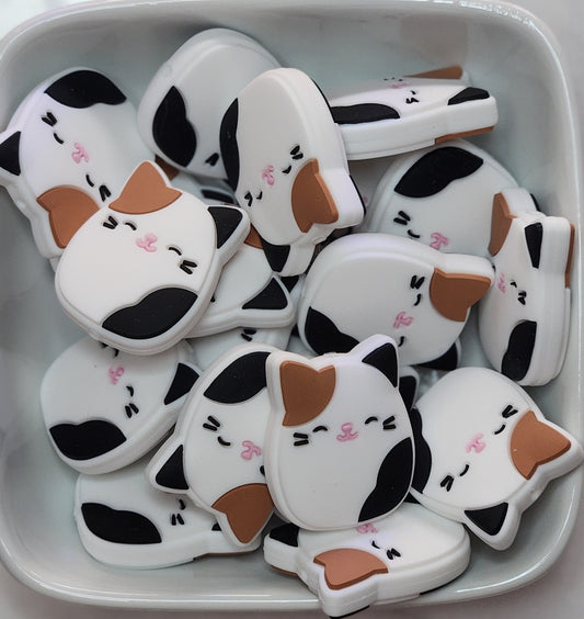 Squishmellow Themed silicone focal bead