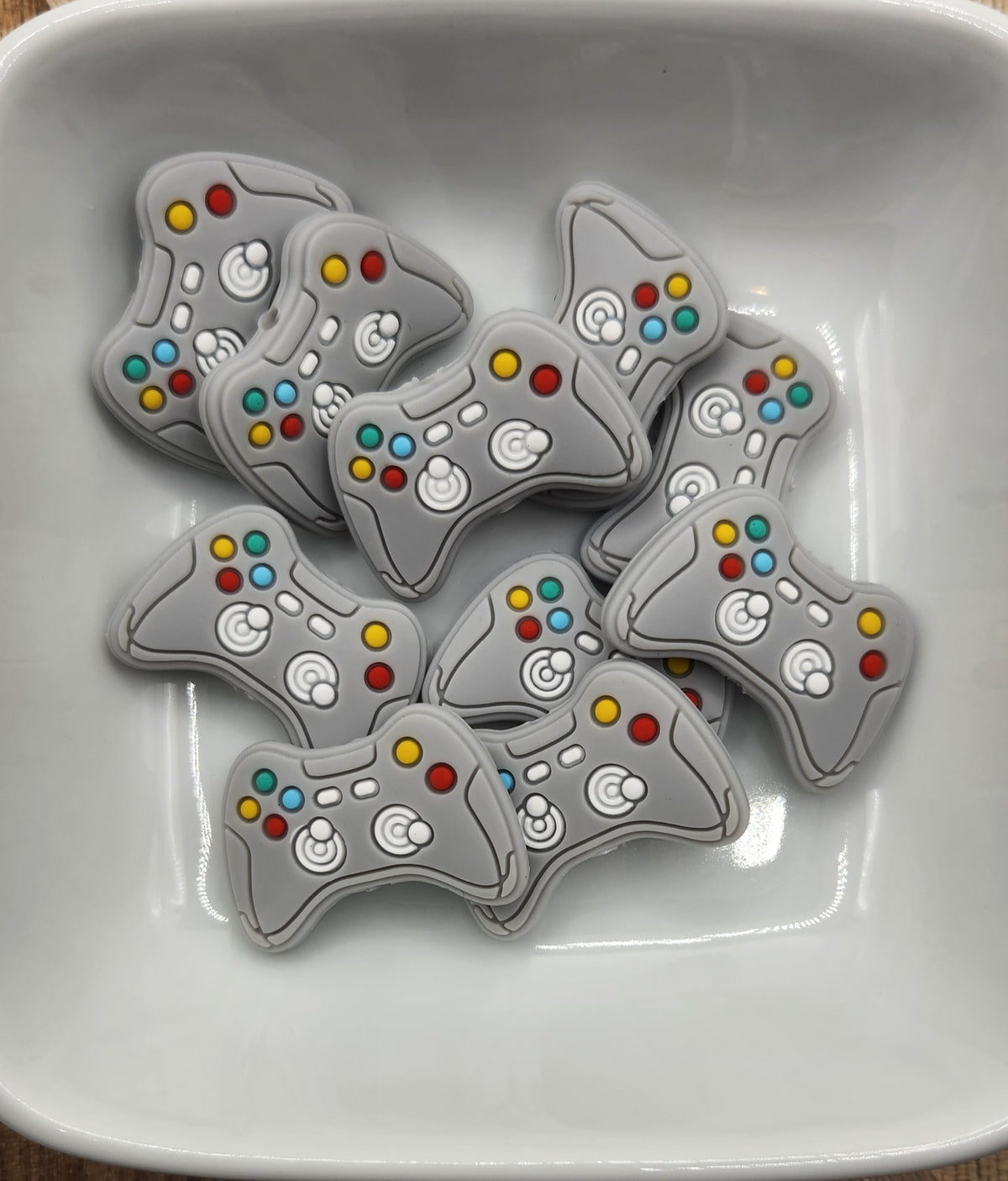 Game Controller silicone focal bead